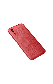 Zore Vivo Y20s Kılıf Omsy Niss Silikon Kapak - Kırmızı Zore Vivo Y20s Kılıf Omsy Niss Silikon Kapak - Kırmızı