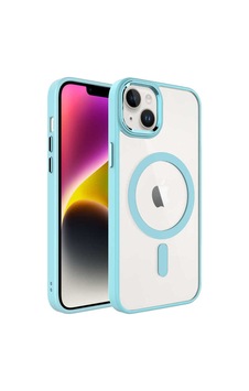 Apple Uyumlu iPhone 14 Plus Wireless Şarj Özellikli Zore Krom Magsafe Silikon Kapak-yeşil Apple Uyumlu iPhone 14 Plus Wireless Şarj Özellikli Zore Krom Magsafe Silikon Kapak-yeşil