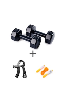 Ps Spor 1 Kg Dambıl Set 1kg 2 Adet Dambıl + Sayaçlı Ayarlanabilir El Yayı Ve Atlama İpi Ps Spor 1 Kg Dambıl Set 1kg 2 Adet Dambıl + Sayaçlı Ayarlanabilir El Yayı Ve Atlama İpi