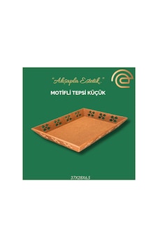 Motifli Tepsi Küçük Motifli Tepsi Küçük