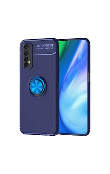 Uryport Realme 7 Kılıf Range Yüzüklü Silikon - Mavi Uryport Realme 7 Kılıf Range Yüzüklü Silikon - Mavi