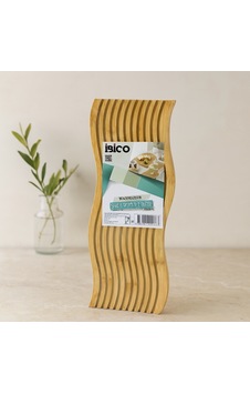 Bambu Servis Sunum Tahtası 17x39x1.5 Cm Çift Yüzlü Dalgalı/kanallı Çok Renkli Bambu Servis Sunum Tahtası 17x39x1.5 Cm Çift Yüzlü Dalgalı/kanallı Çok Renkli