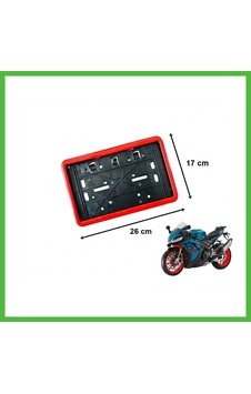 Vaveni Çerçeveli Dikdörtgen Plakalık Plaka Altlığı Kırmızı 26x17cm 1 Adet Arz Vaveni Çerçeveli Dikdörtgen Plakalık Plaka Altlığı Kırmızı 26x17cm 1 Adet Arz