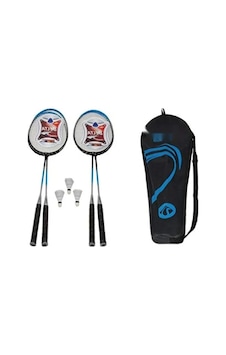 Çok Renkli Çantalı Badminton Raketi