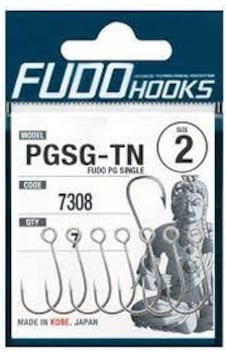 7308 Fudo PG Single Yeni Nesil Galvaniz Sahte İğnesi - #1/0 7308 Fudo PG Single Yeni Nesil Galvaniz Sahte İğnesi - #1/0