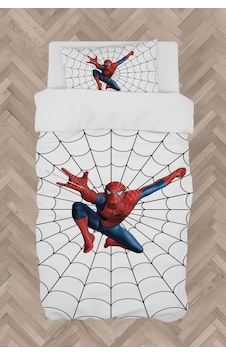 Mekta Home Bebek Ve Çocuk Odası Ağ Ve Spiderman Desenli Nevresim Takımı Mekta Home Bebek Ve Çocuk Odası Ağ Ve Spiderman Desenli Nevresim Takımı