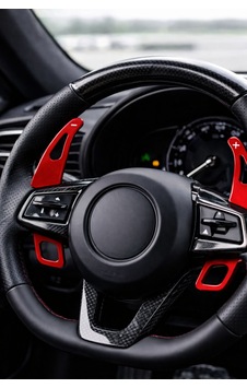 Kırmızı F1 Kulakçık Pedal Shift Paddle Shift F1 Vites Kırmızı Çift