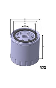 Ford Ambk2q6714aa Yağ Filtresi Transıt V348-v347-v363-v362 06 14 2.2-2.4 Tdcı Boxer Jumper Iıı Boxer Jumper Ducato 2.2hdı 06 2.2hdı 9808867880-1812551-bk2q6714aa Adet