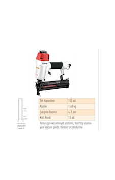 Uno & 9040 U Zımba Tabancası 25-40 MM Haf. Tip. Uno & 9040 U Zımba Tabancası 25-40 MM Haf. Tip.