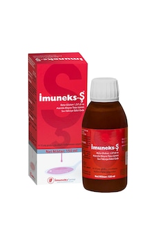 İmuneks Farma İmuneks-Ş Beta Glukan (1,3/1,6) ve Aserola Meyve Tozu içeren Sıvı Takviye Edici Gıda İmuneks Farma İmuneks-Ş Beta Glukan (1,3/1,6) ve Aserola Meyve Tozu içeren Sıvı Takviye Edici Gıda