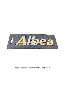 Mefsa Fiat Albea Bagaj Yazısı Arma Yapıştırma 13cmx3.3cm Mefsa Fiat Albea Bagaj Yazısı Arma Yapıştırma 13cmx3.3cm