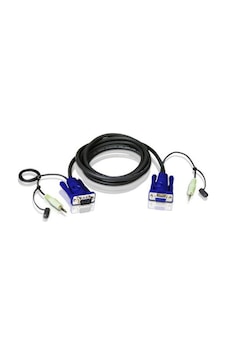 Aten 2L-2402A Vga-Audio Cable 1.8 Metre Aten 2L-2402A Vga-Audio Cable 1.8 Metre
