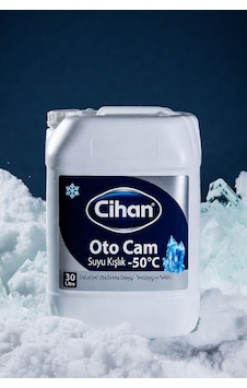 Cihan Oto Cam Suyu Kışlık -50 30 Litre Cihan Oto Cam Suyu Kışlık -50 30 Litre