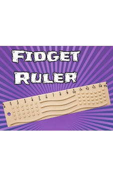 3d Baskı Dokunsal Fidget Cetveli - Kabartmalı Stres Ve Odaklanma Oyuncağı - Bej 3d Baskı Dokunsal Fidget Cetveli - Kabartmalı Stres Ve Odaklanma Oyuncağı - Bej