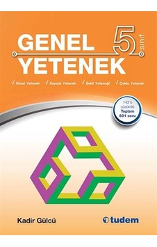 5. Sınıf Genel Yetenek - Kadir Gülcü - Tudem Yayınları 5. Sınıf Genel Yetenek - Kadir Gülcü - Tudem Yayınları