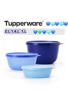 Tupperware Mucize Şeker 3 Lü Yeni Renk Lacivert Tupperware Mucize Şeker 3 Lü Yeni Renk Lacivert