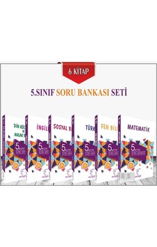 Karekök Yayınları 5.Sınıf Soru Bankası Seti (6 Kitap) Karekök Yayınları 5.Sınıf Soru Bankası Seti (6 Kitap)
