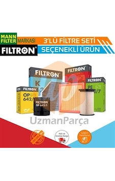 Opel Astra J 1.4 T Turbo Mann Filtron Filtre Bakım Seti 2010-2020 Opel Astra J 1.4 T Turbo Mann Filtron Filtre Bakım Seti 2010-2020