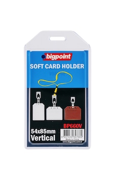 Bigpoint Kart Kabı Dikey Şeffaf 54x85mm X 5 Adet Bigpoint Kart Kabı Dikey Şeffaf 54x85mm X 5 Adet