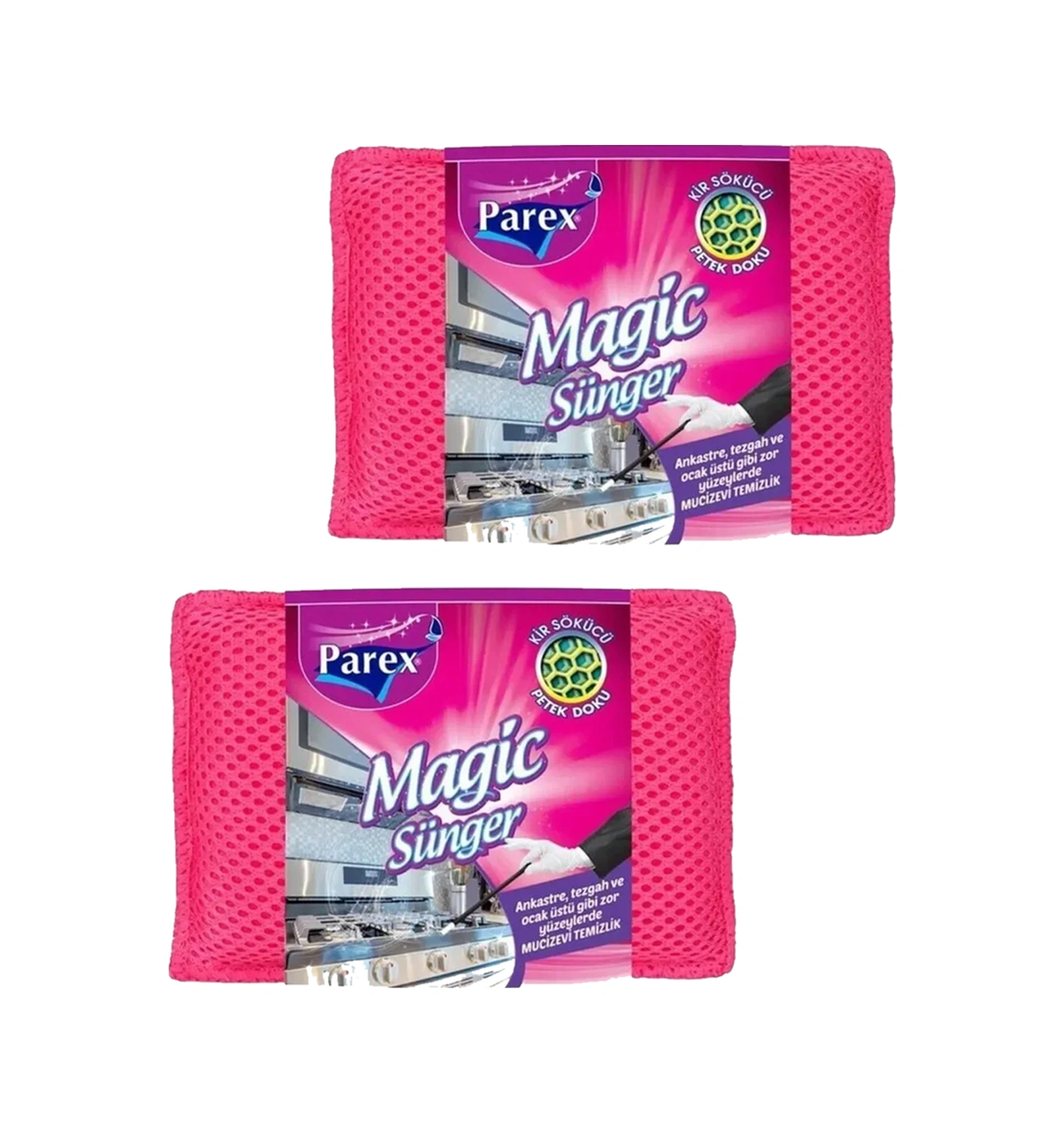 Magic Sünger 1 Adet İkili Paket Magic Sünger 1 Adet İkili Paket