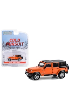 Greenlight Hollywood Cold Pursuit 2010 Jeep Wrangler Unlimited Turuncu