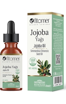 Fitomer Jojoba Yağı %100 Doğal Soğuk Sıkım 20 ML Fitomer Jojoba Yağı %100 Doğal Soğuk Sıkım 20 ML