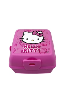 Hello Kitty Pembe Beslenme Kabı 3458-hello Kıtty Beslenme Kutusu Çok Renkli