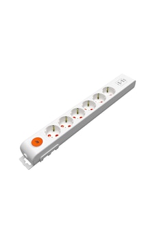 Mutlusan Ri-Tech 6'lı Usb Anahtarlı Topraklı Çocuk Korumalı Grup Priz Klemensli Beyaz Mutlusan Ri-Tech 6'lı Usb Anahtarlı Topraklı Çocuk Korumalı Grup Priz Klemensli Beyaz
