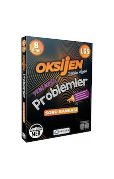 Oksijen Yayınları 8. Sınıf Problemler Soru Bankası