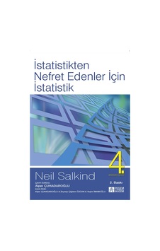 İstatistikten Nefret Edenler İçin İstatistik- Pegem Akademi Yayıncılık
