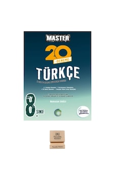 Okyanus Lgs 8. Sınıf Master 20 Türkçe Deneme + Telefon Standı
