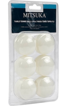 Mitsuka Tt0103-1 Masa Tenisi Pinpon Topu 6'lı