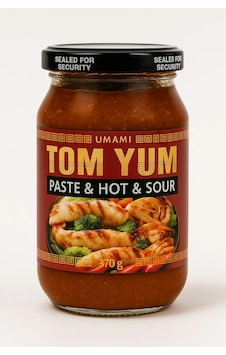 Tom Yum Paste & Hot & Sour 370 G Tayland Ekşi & Acı Çorba Ezmesi