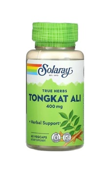 Solaray, Tongkat Ali, 400 Mg, 60 Vegcaps