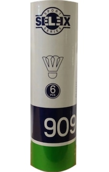 SELEX 909 Badminton Topu Plastik 6'lı SELEX 909 Badminton Topu Plastik 6'lı