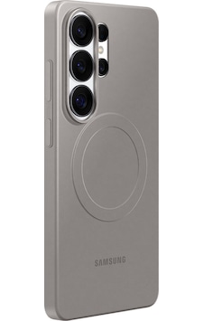 Samsung Galaxy Uyumlu S26 Ultra İnce Magnet Kılıf - Gri Gri