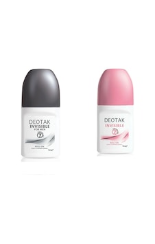 Deotak Invisible Kadın Roll-On Deodorant 35 ML + Deotak Invisible Erkek Roll-On Deodorant 35 ML Deotak Invisible Kadın Roll-On Deodorant 35 ML + Deotak Invisible Erkek Roll-On Deodorant 35 ML