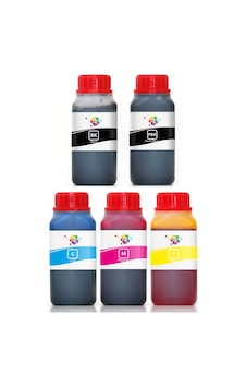 QC HP 364XL CB321A CB322A CB323A CB324A CB325A Kartuş Mürekkep Seti 250ml 5 Renk