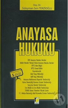 Anayasa Hukuku-Süleyman Sırrı Terzioğlu