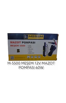 M-5500 MEŞEM 12V MAZOT POMPASI 60W M-5500 MEŞEM 12V MAZOT POMPASI 60W
