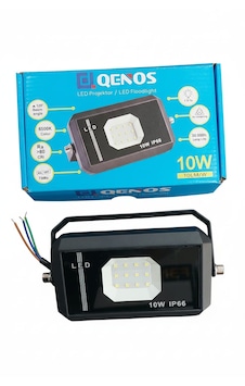 Qenos Pg-fo0310 10w 6500k Beyaz Led Projektör 10W Beyaz Qenos Pg-fo0310 10w 6500k Beyaz Led Projektör 10W Beyaz