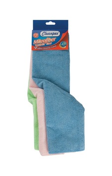 Cleanpex Mikrofiber Temizlik Bezi 3'lü 30 X 40 Cm Diğer Cleanpex Mikrofiber Temizlik Bezi 3'lü 30 X 40 Cm Diğer