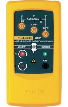 Fluke 9062 Motor Dönüş ve Faz Sırası Göstergesi Fluke 9062 Motor Dönüş ve Faz Sırası Göstergesi