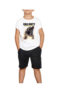Zepplin Giyim Call Of Duty Advanced Warfare Beyaz Çocuk Tişört Zepplin Giyim Call Of Duty Advanced Warfare Beyaz Çocuk Tişört