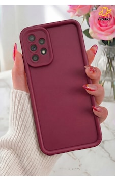 Fibaks Galaxy A32 4G Uyumlu Kılıf Kamera Korumalı Yumuşak Dokulu Darbe Emici Bordo Silikon Kapak Fibaks Galaxy A32 4G Uyumlu Kılıf Kamera Korumalı Yumuşak Dokulu Darbe Emici Bordo Silikon Kapak