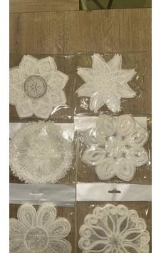 6'lı Dantel Kahve Sunumluğu 15x15 Cm Asorti Desenli Şık Kahve Sunum Seti Çok Renkli 6'lı Dantel Kahve Sunumluğu 15x15 Cm Asorti Desenli Şık Kahve Sunum Seti Çok Renkli