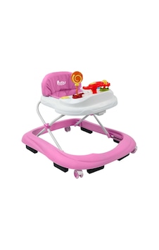 Babyhope 217 Lüks Oyuncaklı Yürüteç Pembe Babyhope 217 Lüks Oyuncaklı Yürüteç Pembe
