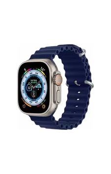 Apple Uyumlu  Watch  44mm Zore Krd-75 Silikon Kordon
