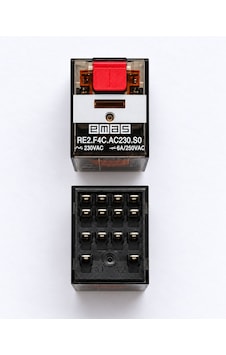 Emas Re2.f4c.ac230 ,220vac 4a4k/6a Kalın-14pin Röle Emas Re2.f4c.ac230 ,220vac 4a4k/6a Kalın-14pin Röle