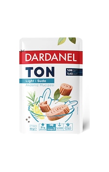Dardanel Light Ton Balığı Poşet 80 gr Dardanel Light Ton Balığı Poşet 80 gr